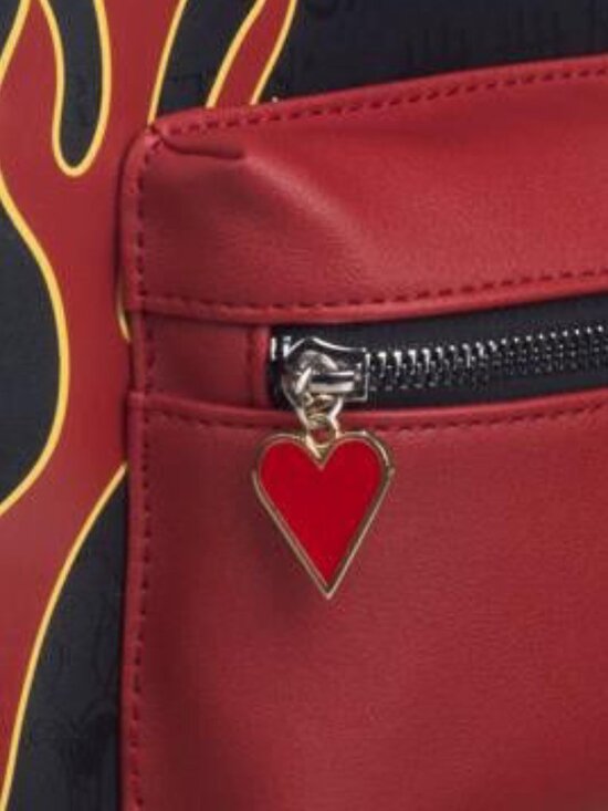 DC Comics Harley Quinn Mini Backpack with Keychain Bag Charm